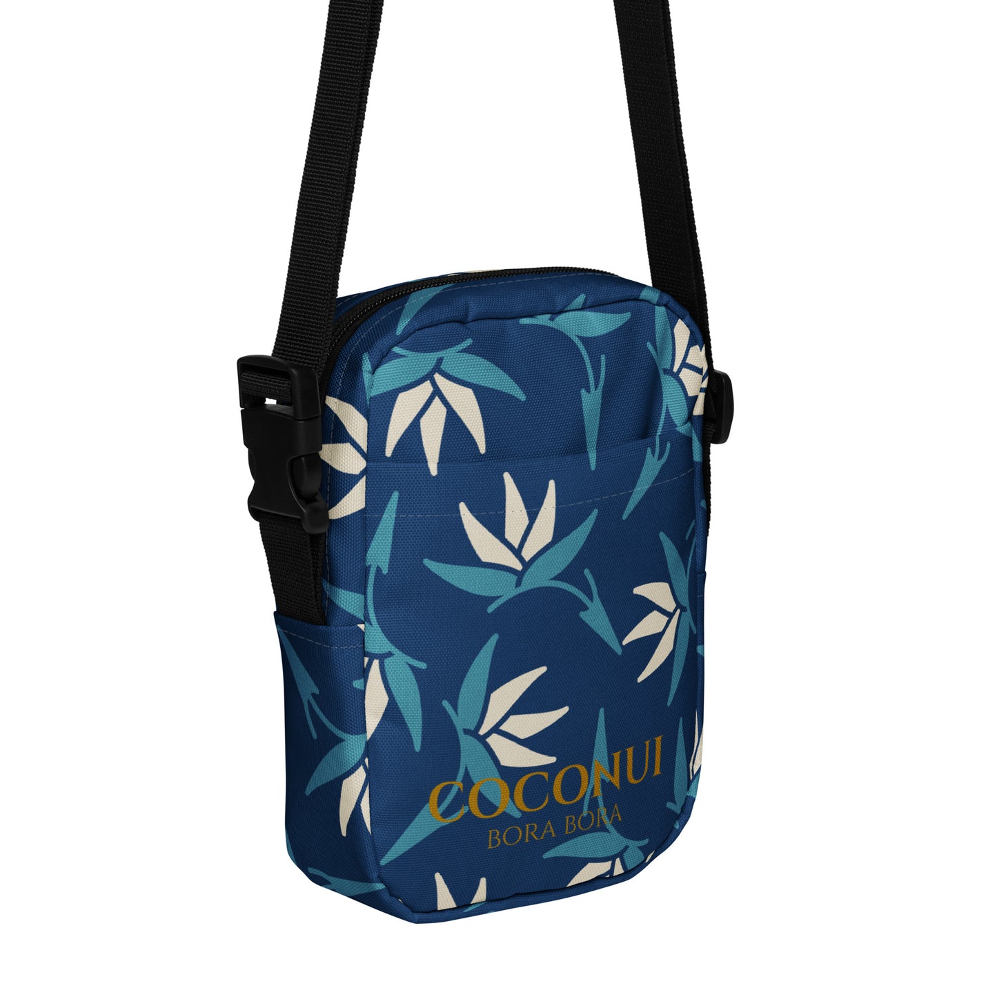 THE FENUA Crossbody Bag Bird of Paradise Navy