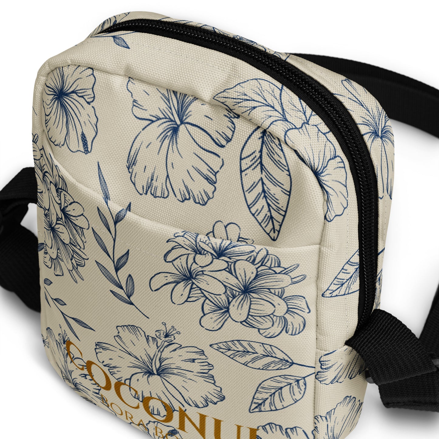 THE FENUA Crossbody Bag Tropical Gray