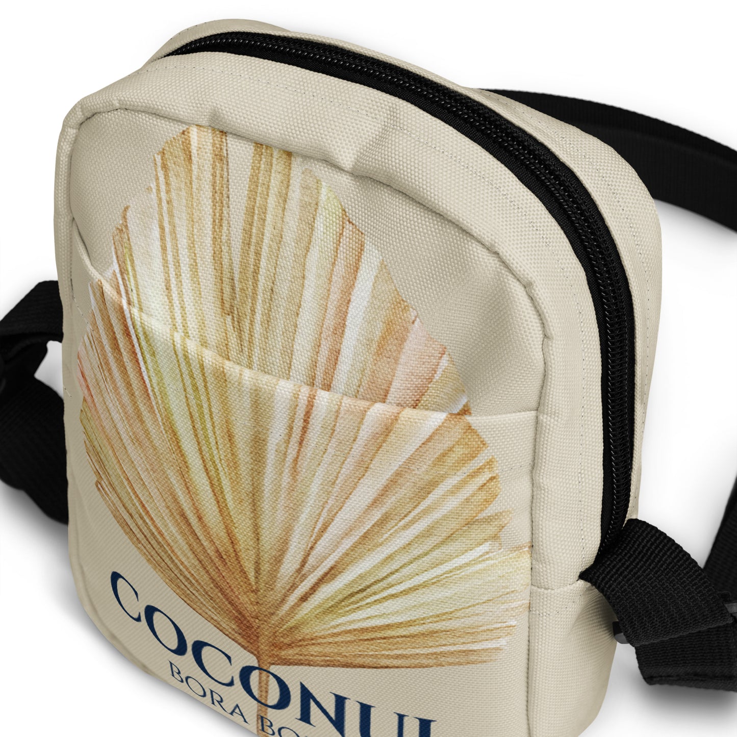 THE FENUA Crossbody Bag Fan Palm Leaf