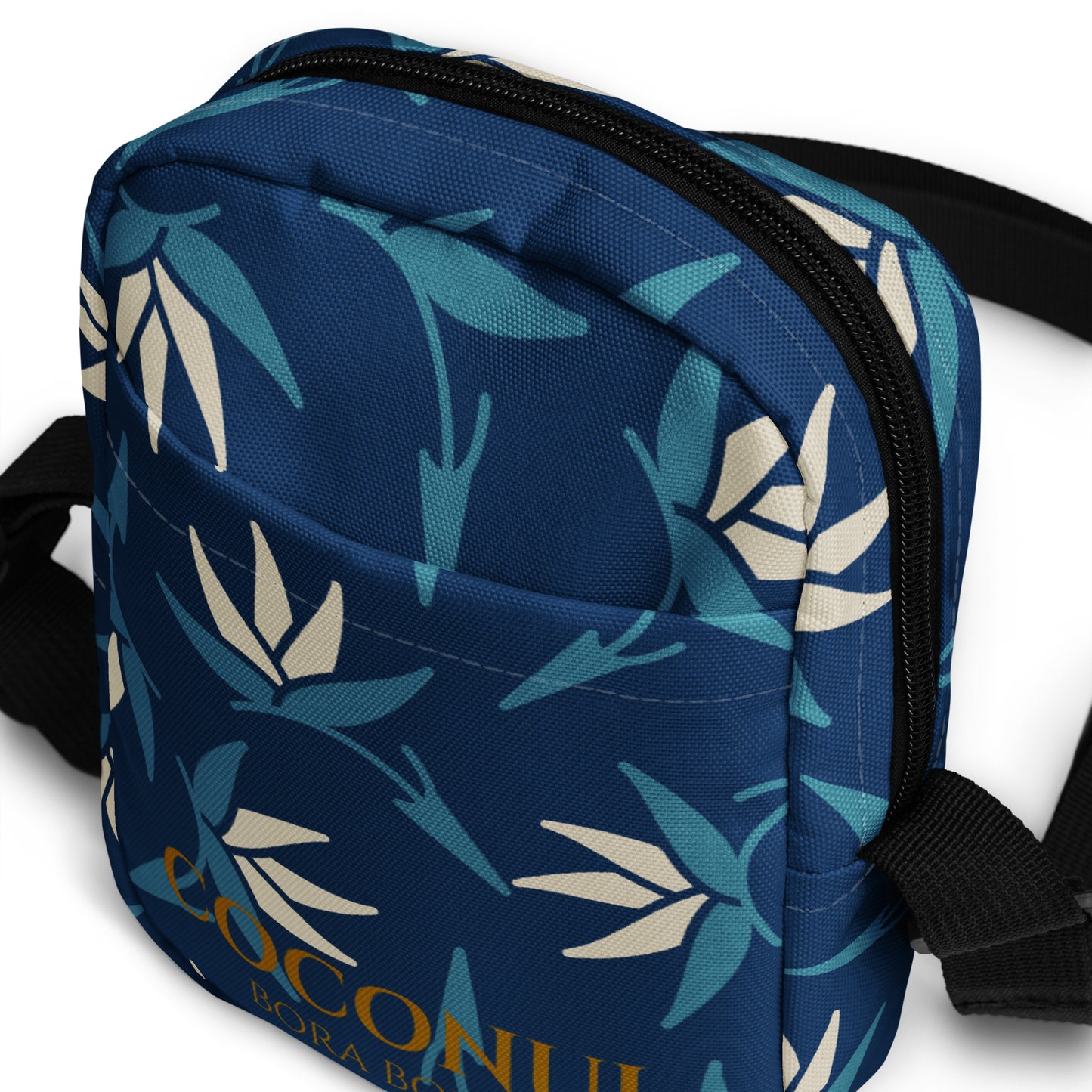 THE FENUA Crossbody Bag Bird of Paradise Navy