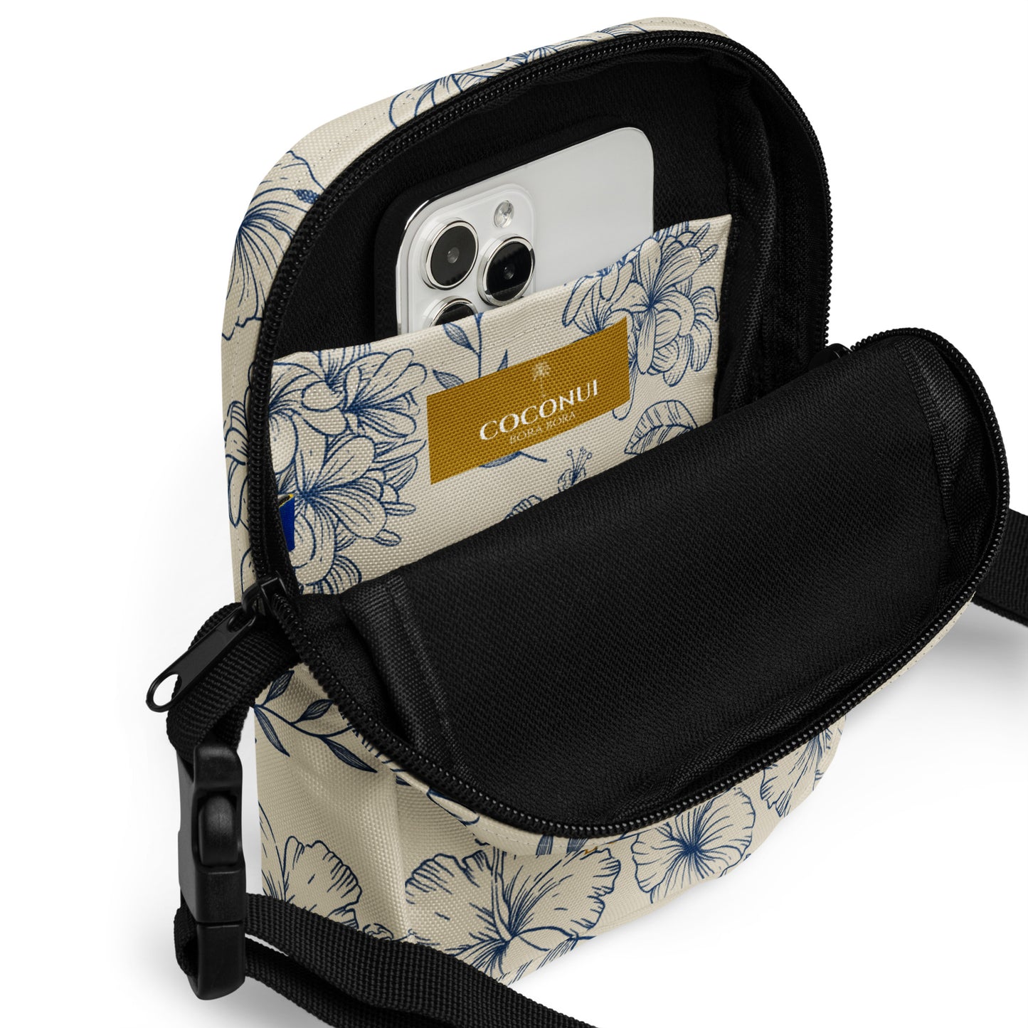 THE FENUA Crossbody Bag Tropical Gray