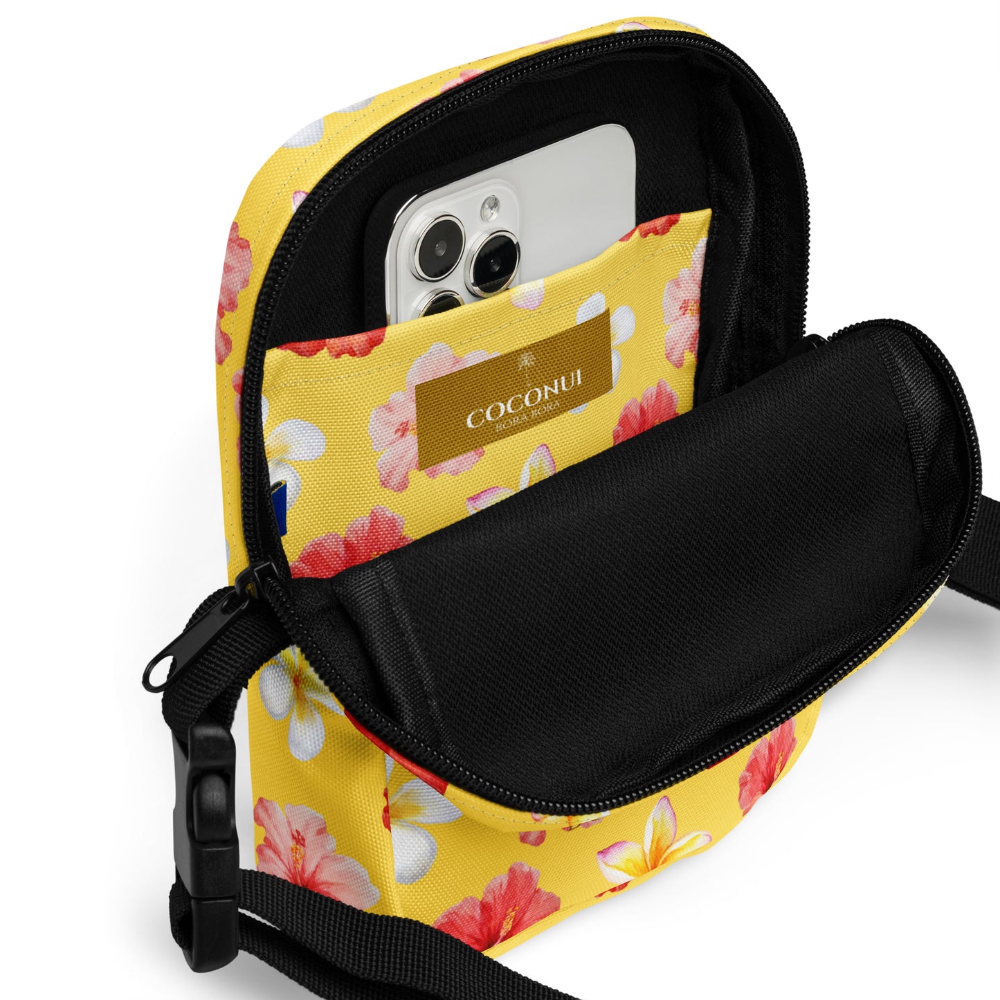 THE FENUA Crossbody Bag Fleur Festival Yellow