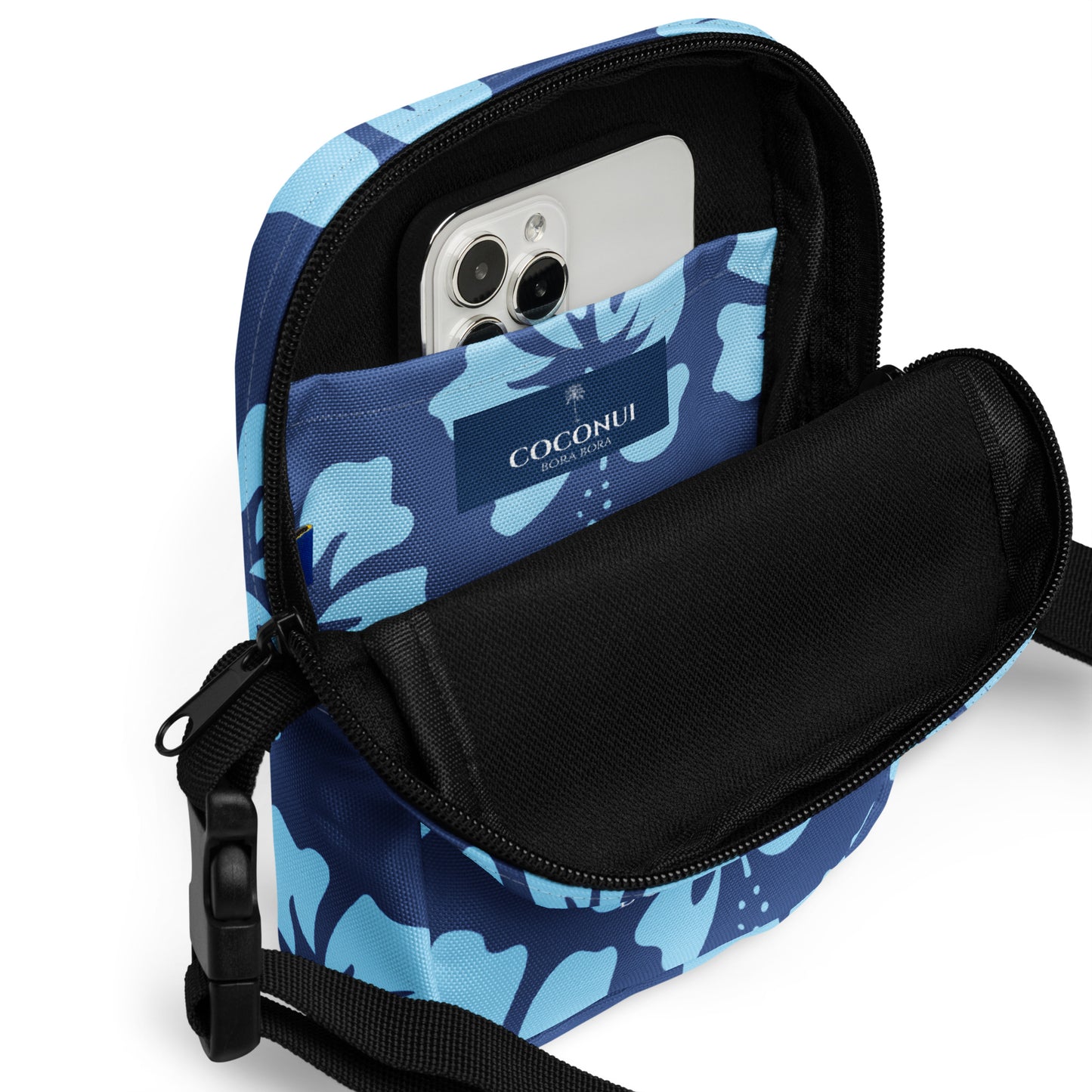 THE FENUA Crossbody Bag Hawaiian Summer Blue