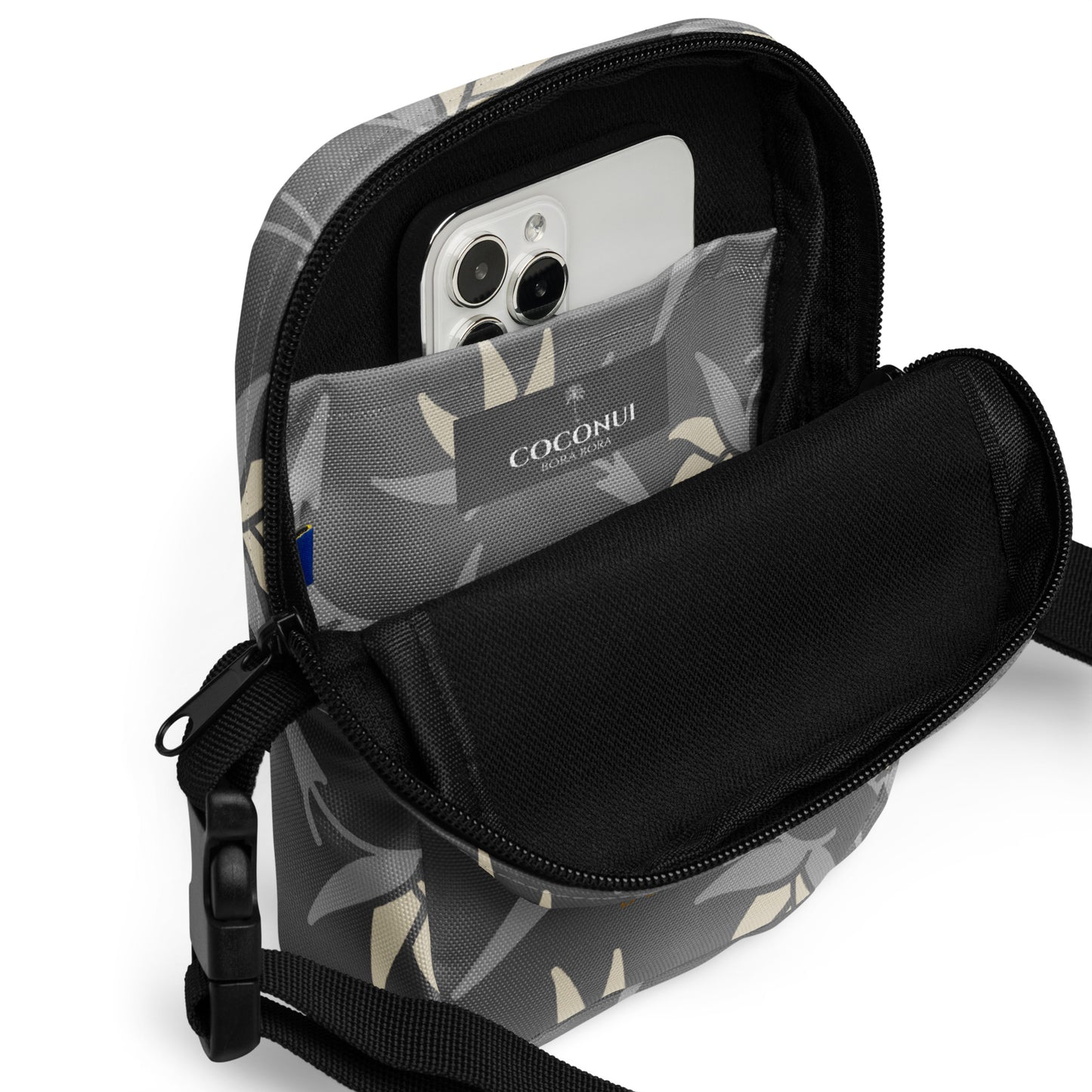 THE FENUA Crossbody Bag Bird of Paradise Gray