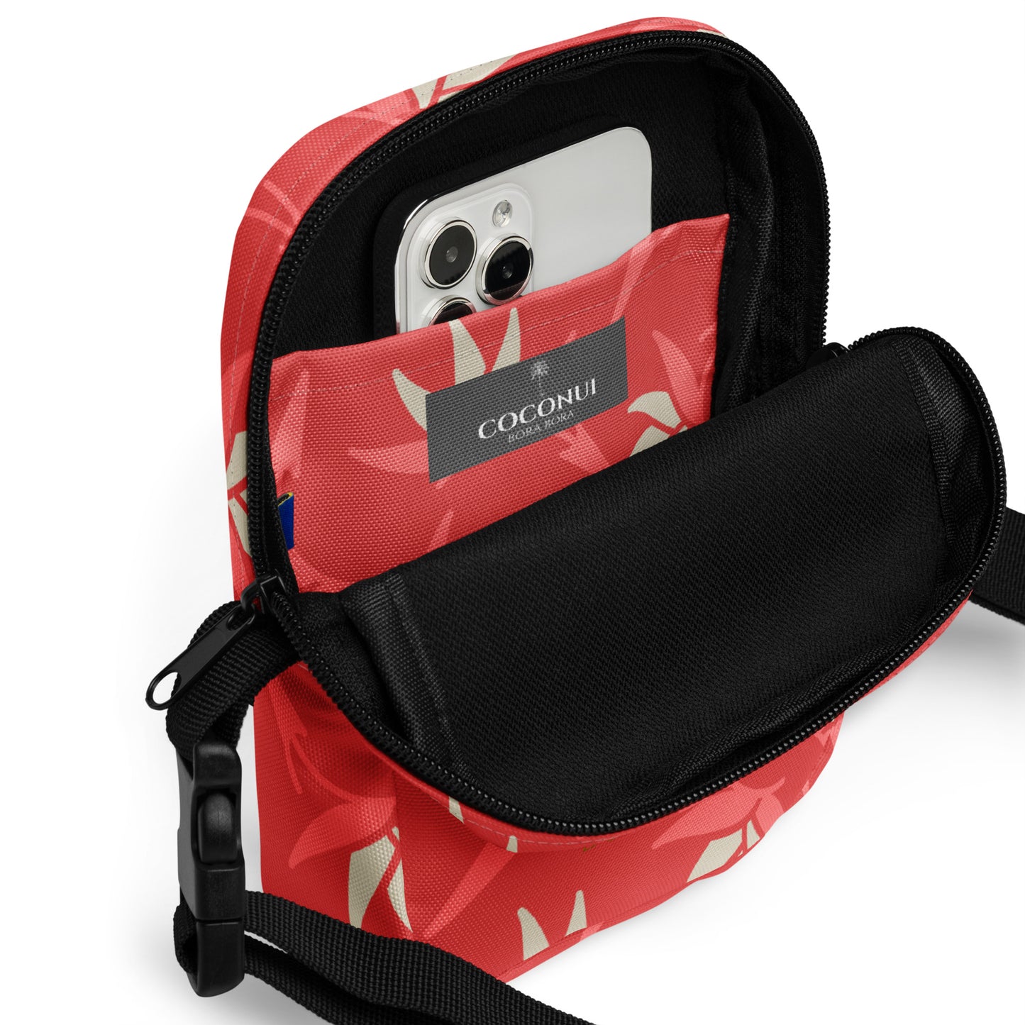 THE FENUA Crossbody Bag Bird of Paradise Red