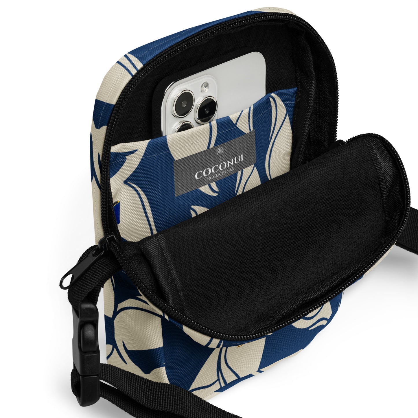 THE FENUA Crossbody Bag Heliconia Navy