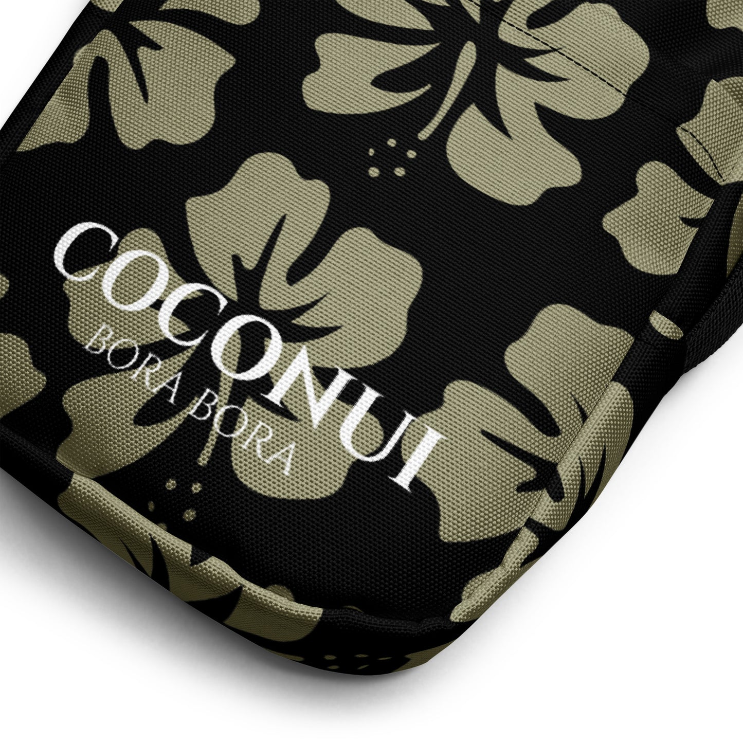 THE FENUA Crossbody Bag Hawaiian Summer Black