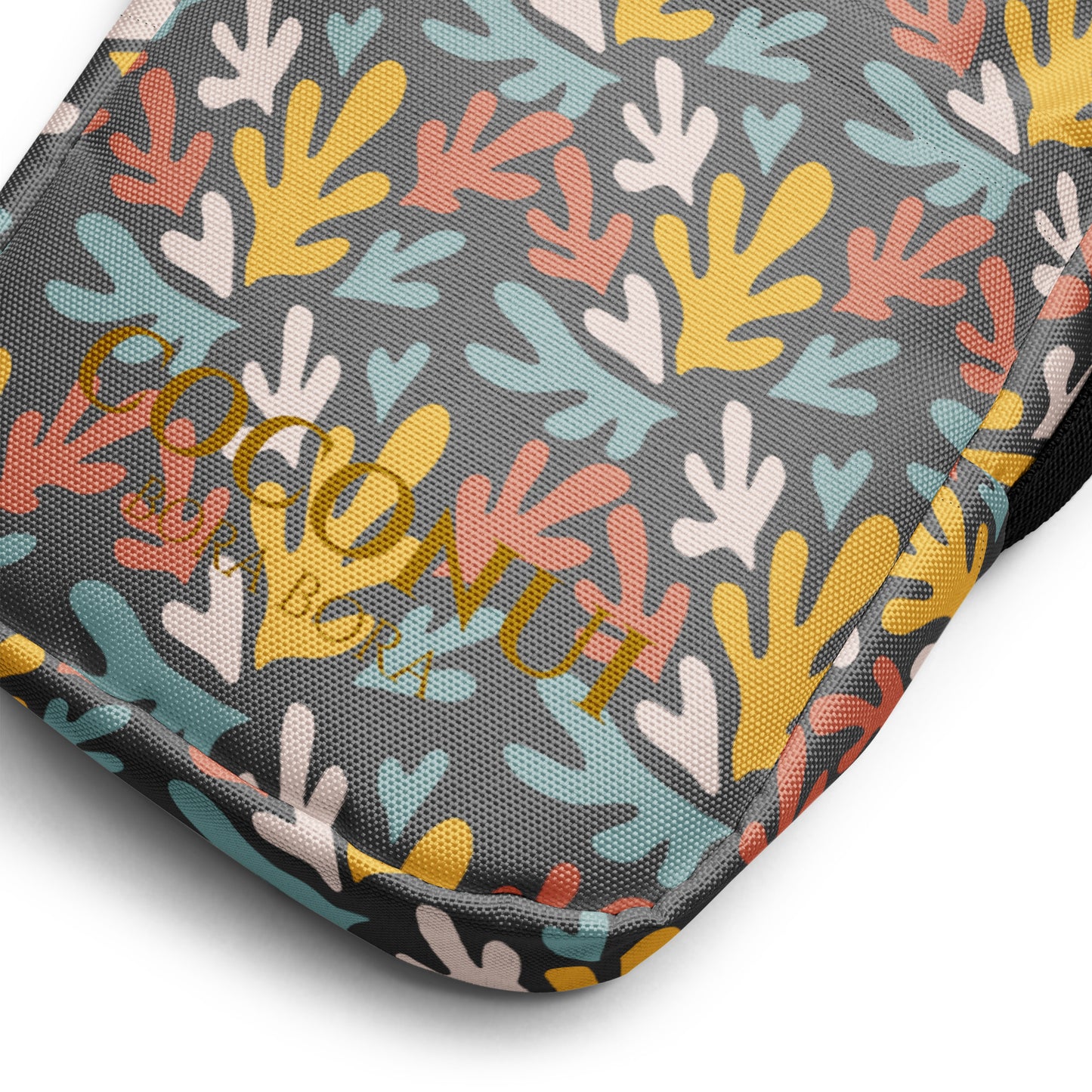 THE FENUA Crossbody Bag Coral Paradise Gray