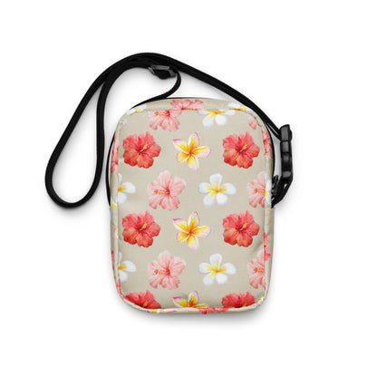 THE FENUA Crossbody Bag  Fleur Festival Gray