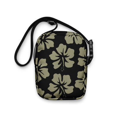 THE FENUA Crossbody Bag Hawaiian Summer Black