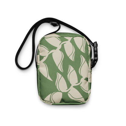 THE FENUA Crossbody Bag Heliconia Green
