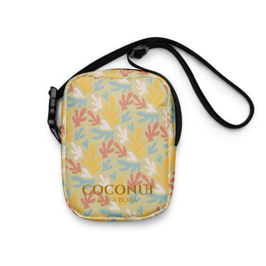 THE FENUA Crossbody Bag Coral Paradise Yellow