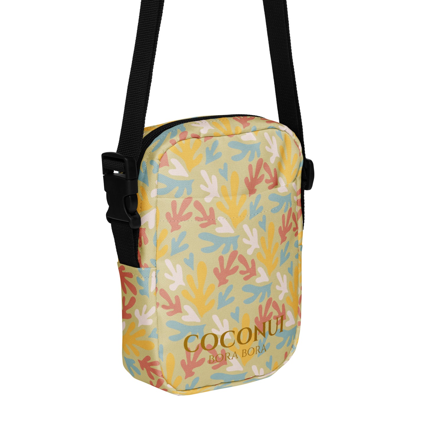 THE FENUA Crossbody Bag Coral Paradise Yellow