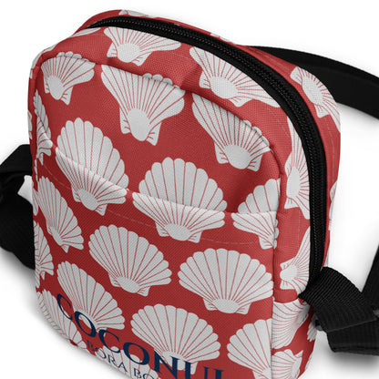 THE FENUA Crossbody Bag Shell Red