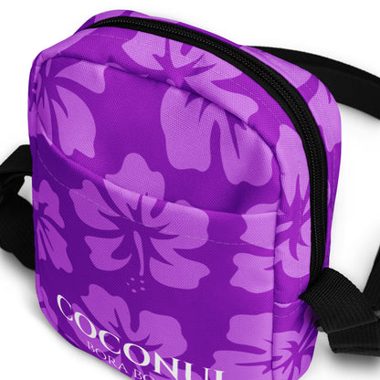 THE FENUA Crossbody Bag Hawaiian Summer Purple