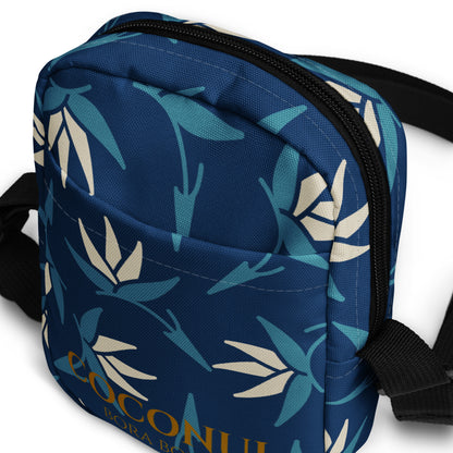 THE FENUA Crossbody Bag Bird of Paradise Navy