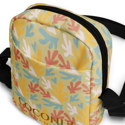 THE FENUA Crossbody Bag Coral Paradise Yellow