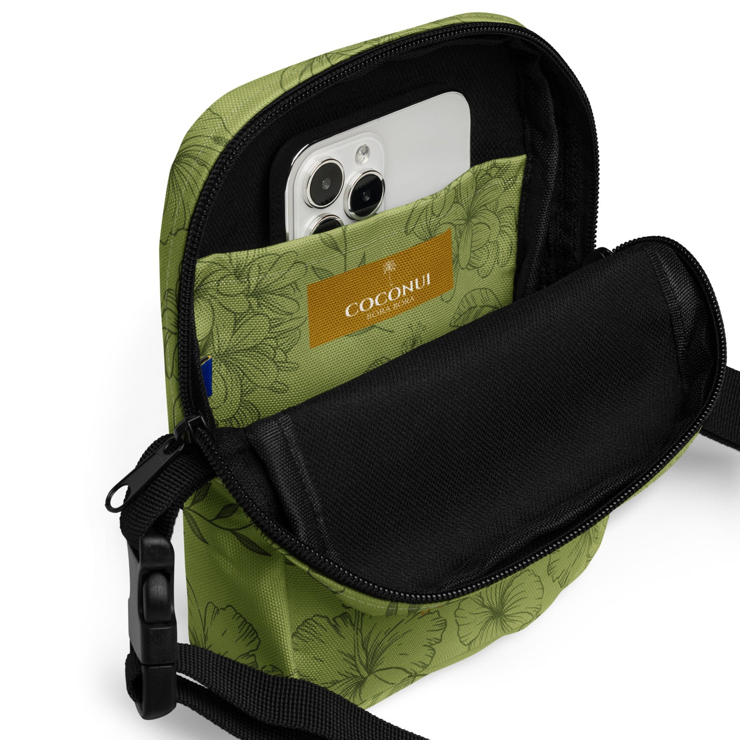 THE FENUA Crossbody Bag Tropical Gray
