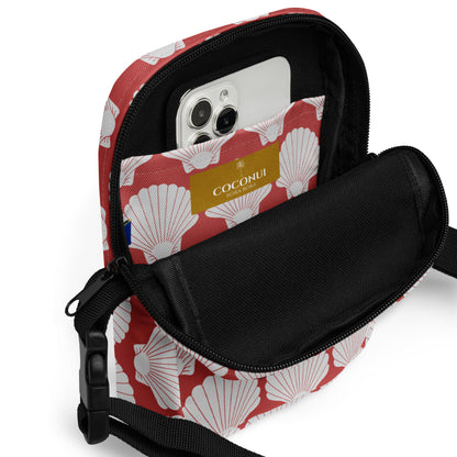 THE FENUA Crossbody Bag Shell Red