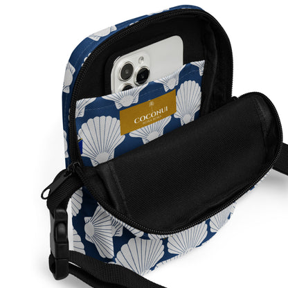 THE FENUA Crossbody Bag Shell Blue