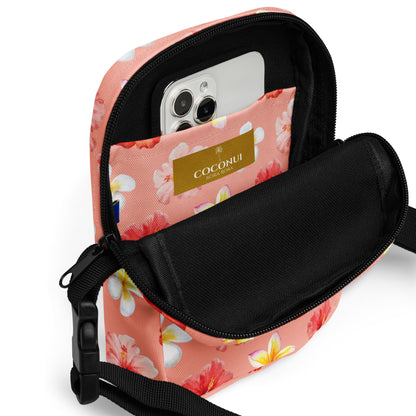THE FENUA Crossbody Bag  Fleur Festival Pink