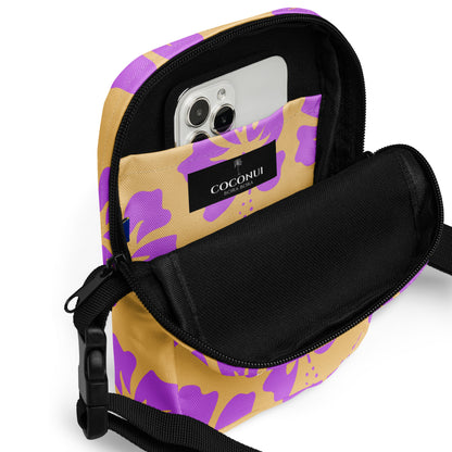THE FENUA Crossbody Bag Hawaiian Summer Yellow