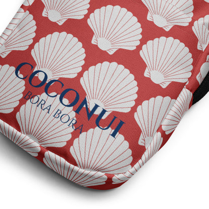 THE FENUA Crossbody Bag Shell Red