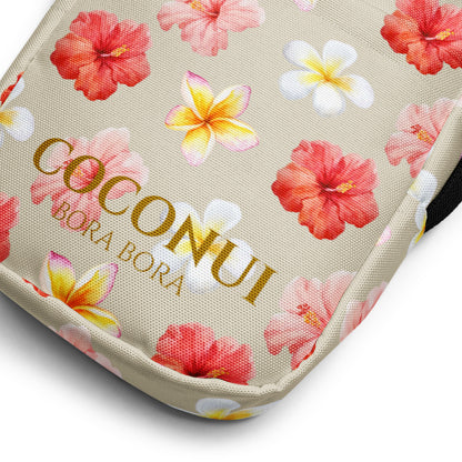 THE FENUA Crossbody Bag  Fleur Festival Gray