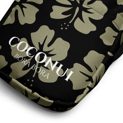 THE FENUA Crossbody Bag Hawaiian Summer Black