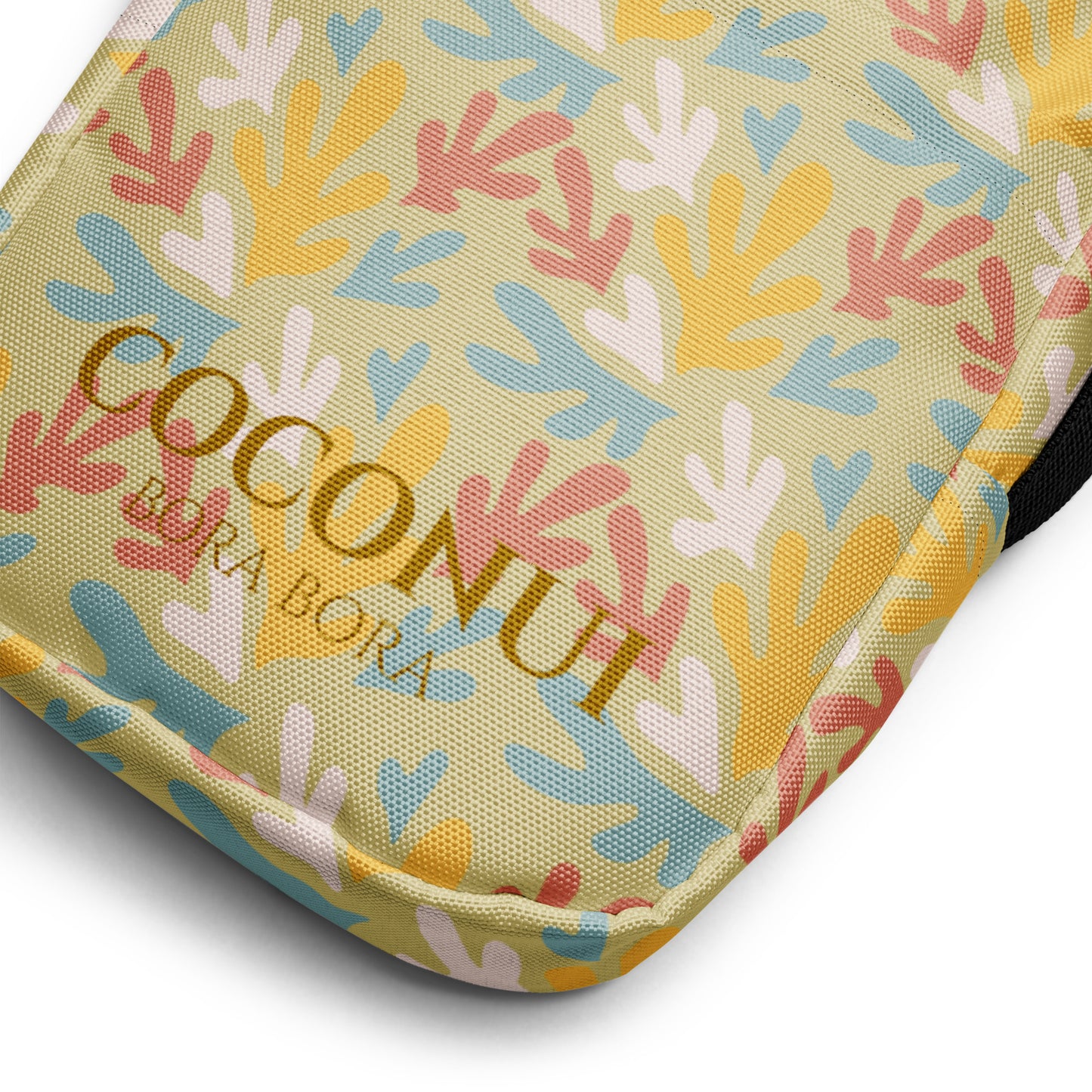 THE FENUA Crossbody Bag Coral Paradise Yellow