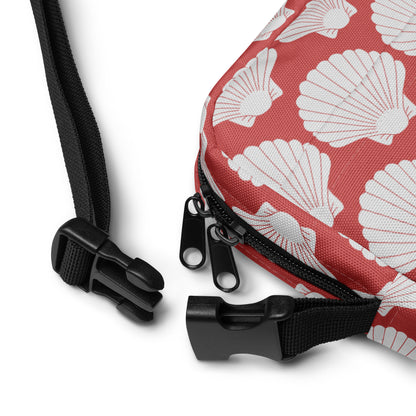 THE FENUA Crossbody Bag Shell Red