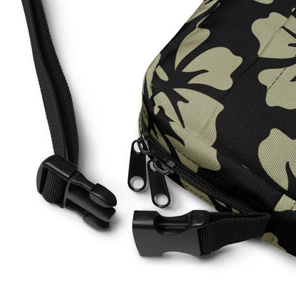 THE FENUA Crossbody Bag Hawaiian Summer Black