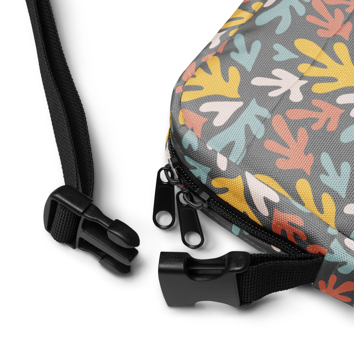 THE FENUA Crossbody Bag Coral Paradise Gray