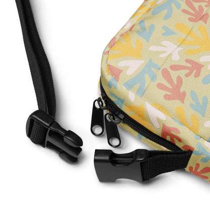THE FENUA Crossbody Bag Coral Paradise Yellow